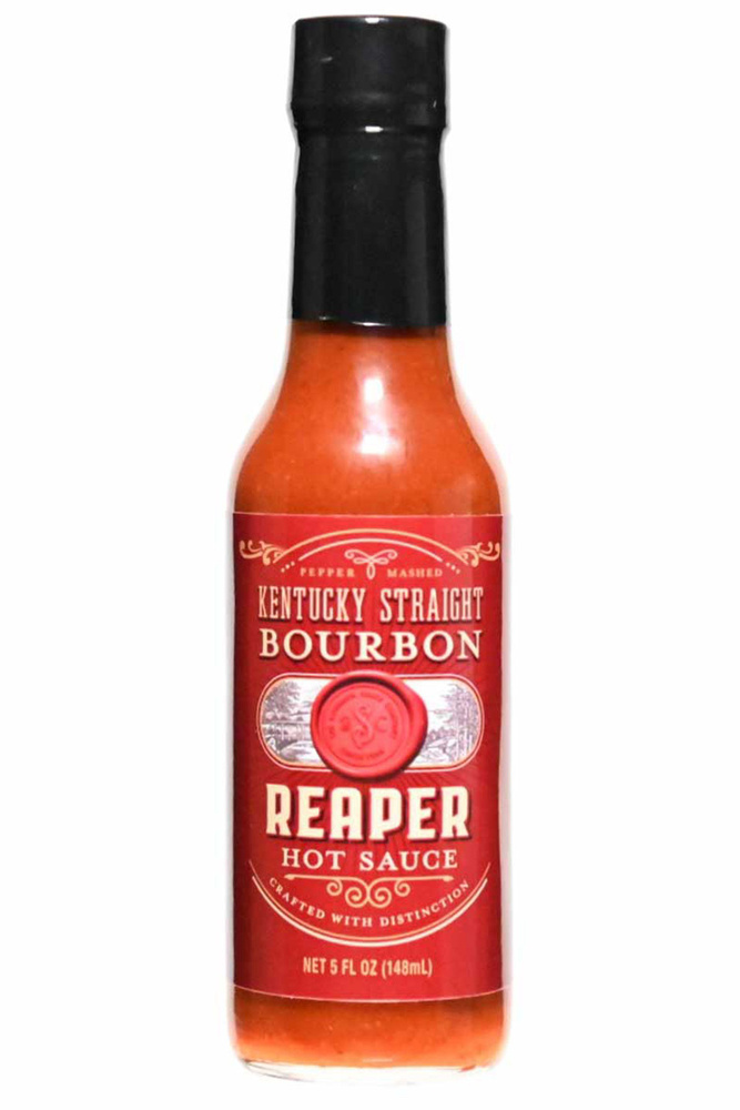 Острый соус чили из США CaJohn's Kentucky Straight Bourbon Reaper Pepper Hot Sauce/ экстремально острый #1