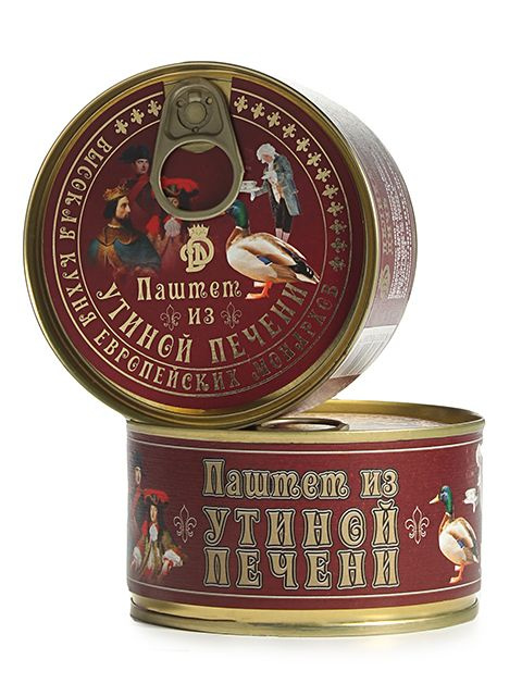 Паштет из утиной печени "Высокая кухня европейских монархов", 200 гр  #1