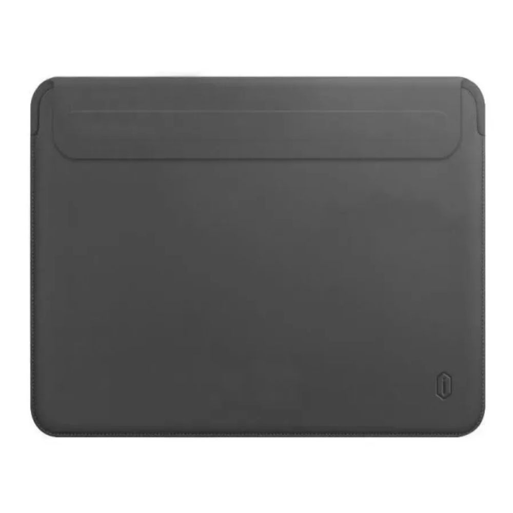 Чехол для ноутбука кожаный WiWU Skin Pro II на MacBook Air 13.3 дюймов M1 (2018-2021) - Серый  #1