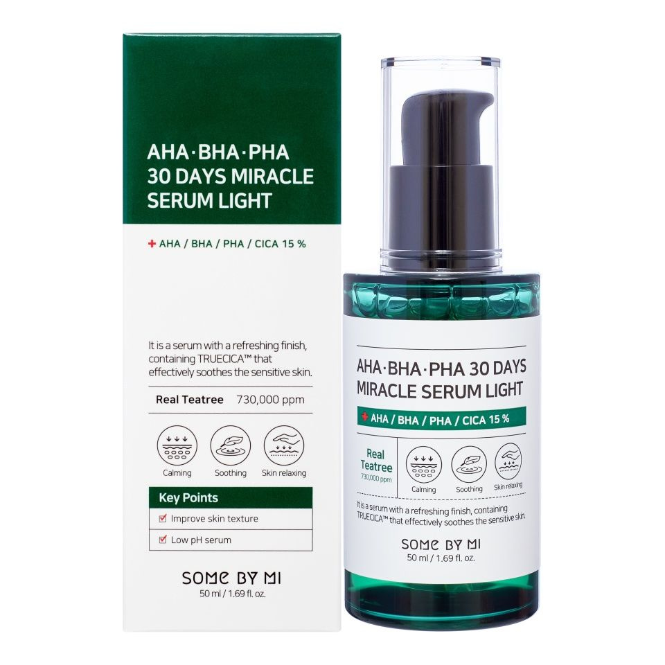 Some By Mi Лёгкая сыворотка для лица с кислотами AHA BHA PHA 30 Days Miracle Serum, 50 мл  #1