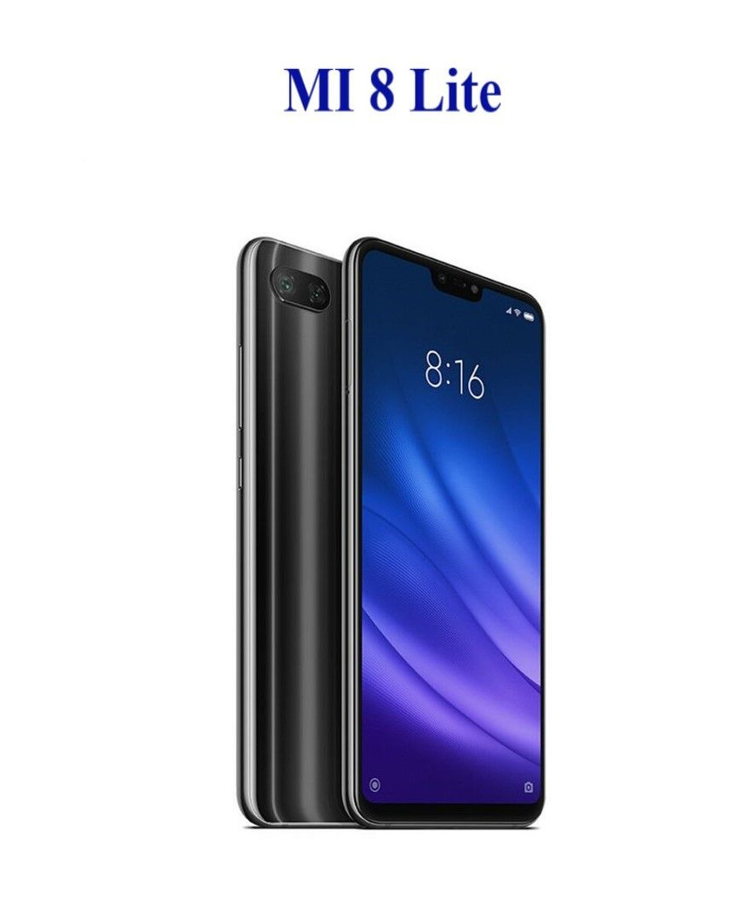 Xiaomi Смартфон Mi 8 Lite CN 4/128 ГБ, черный