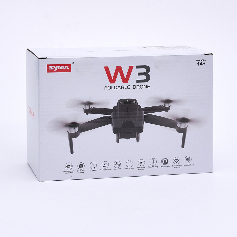 Квадрокоптер Syma W3 с камерой 2.7K FPV, GPS 5G - SYMA-W3 - купить с  доставкой по выгодным ценам в интернет-магазине OZON (861997558)