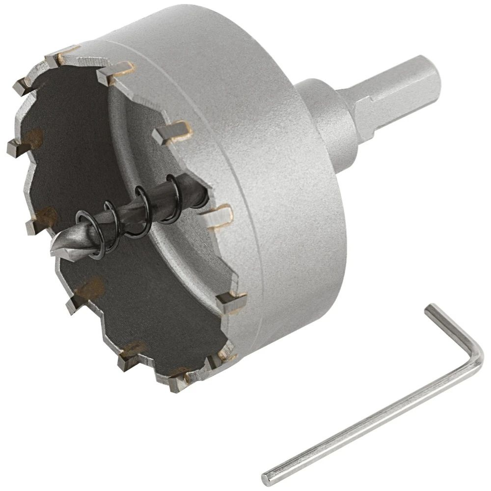 Коронка по металлу 68 мм, кольцевая с карбидными вставками Stavitel ...