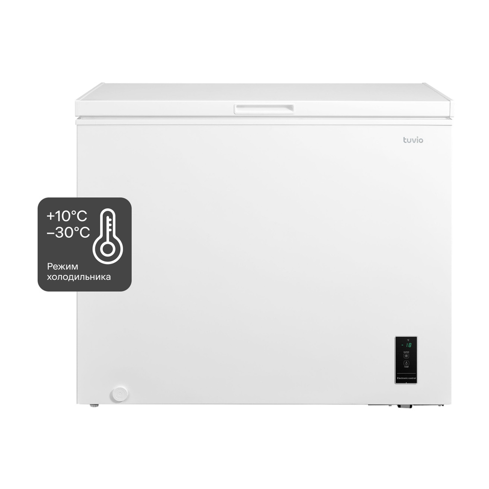 Морозильная камера Tuvio с инвертором и дисплеем FCS25HW1, белый по ...