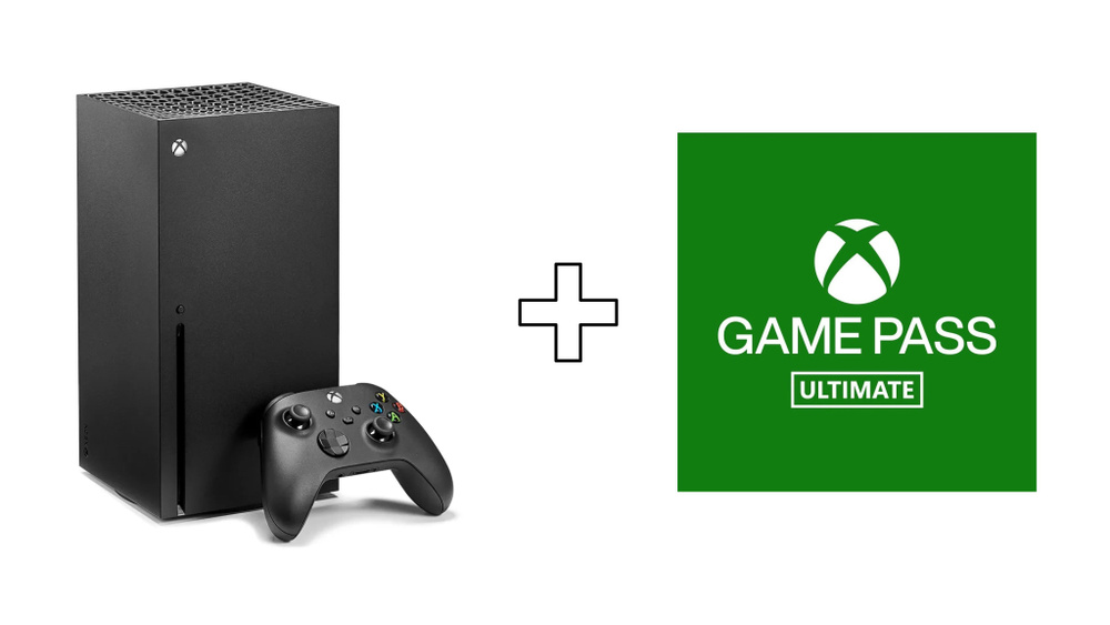 Игровая приставка Xbox Series X, 1000 Гб + Xbox Game Pass Ultimate на 3 ...