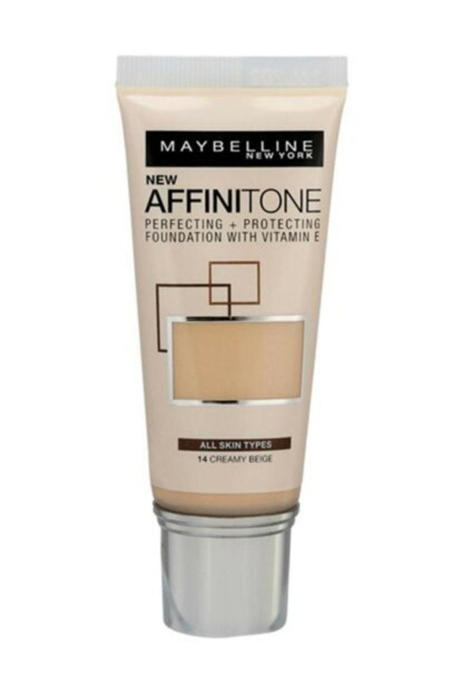 Maybelline New York Фундамент Тональный Крем Affinitone 14 Creamy Beige ...