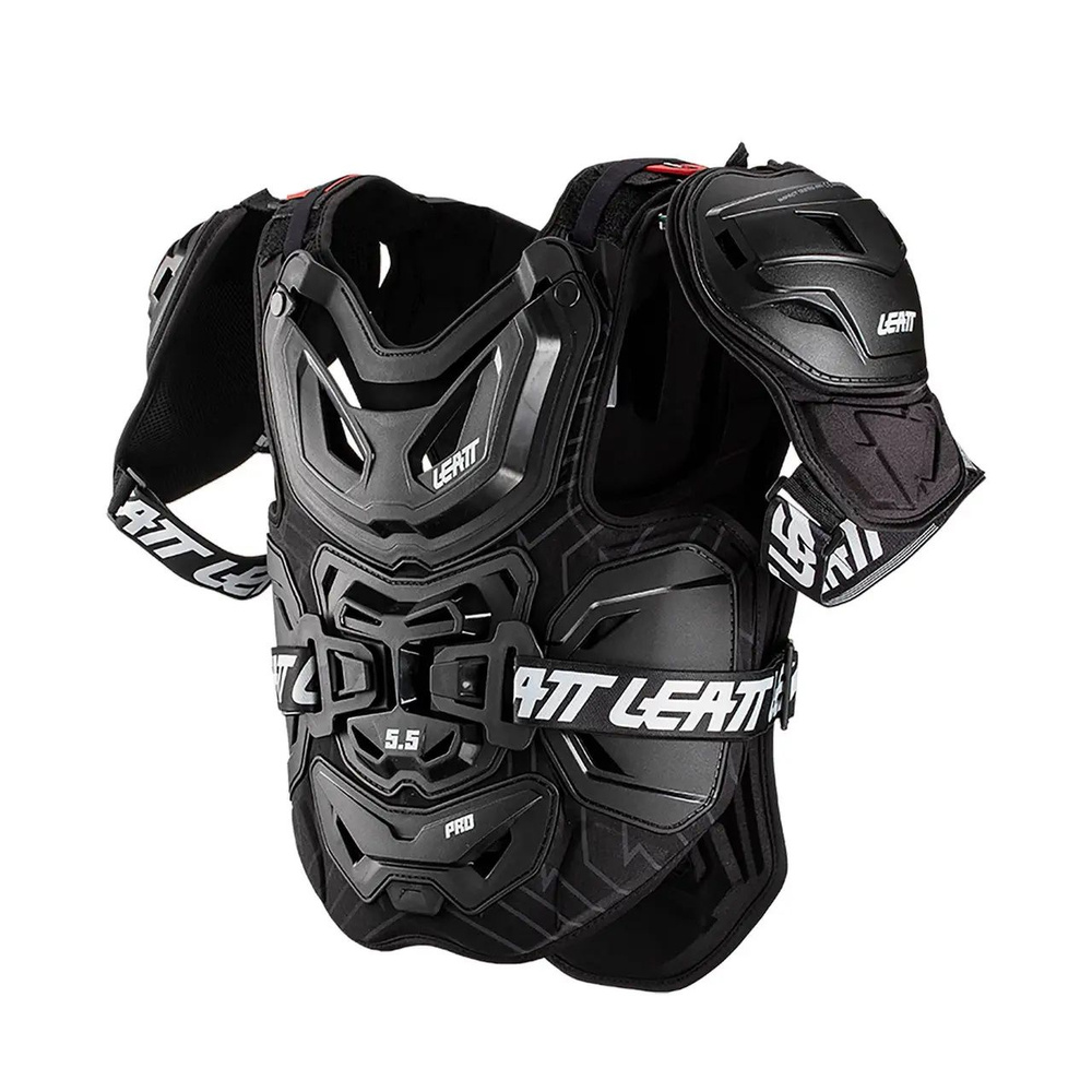 Защита панцирь Leatt Chest Protector 5.5 Pro (Black, OS, 2024 (5014101111)) #1