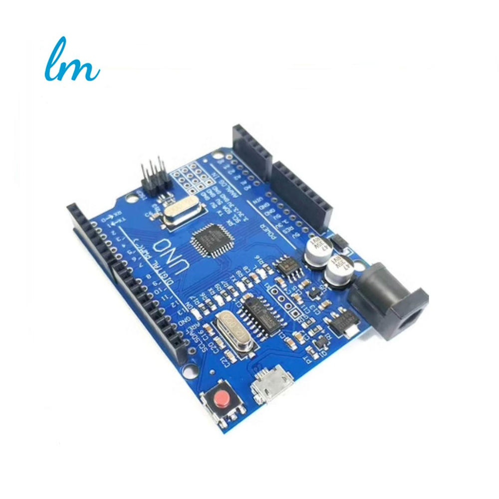 Контроллер плата Arduino UNO R3 CH340G MICRO - купить с доставкой по ...