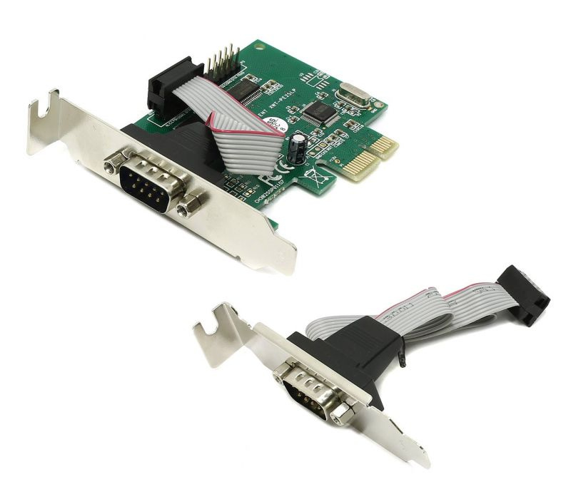 Контроллер ORIENT XWT-PE2SLP PCI-Ex1 to COM 2-port (WCH CH382) Low ...