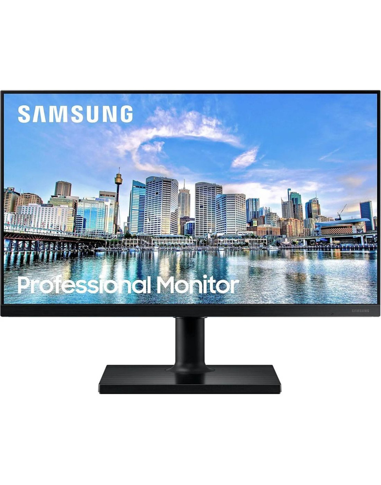 Samsung 23.8" Монитор LF24T450FZIXCI, черный #1