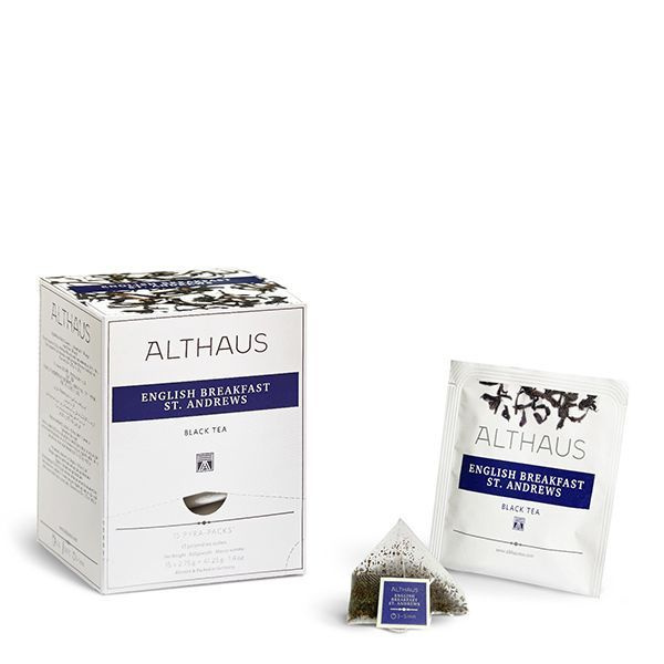 Чай в пирамидках черный Althaus English Breakfast St. Andrews, 15х2.75 #1