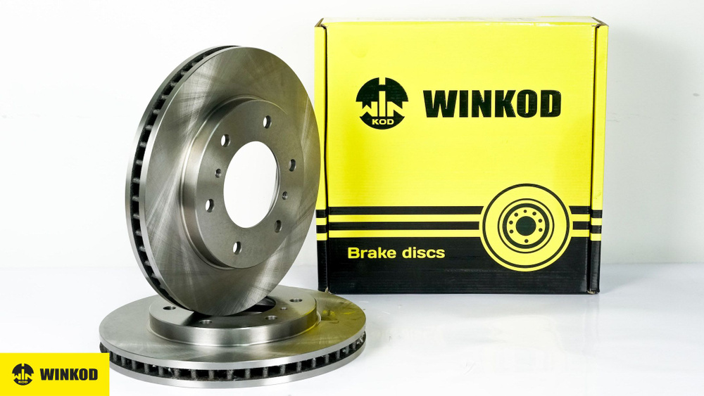 WINKOD WBD0008 диск тормозной передний mitsubishi l200 (Комплект 2 шт ...