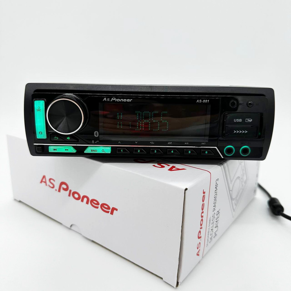 Процессорная автомагнитола 1 DIN с со съемной панелью / DSP / 40 ...