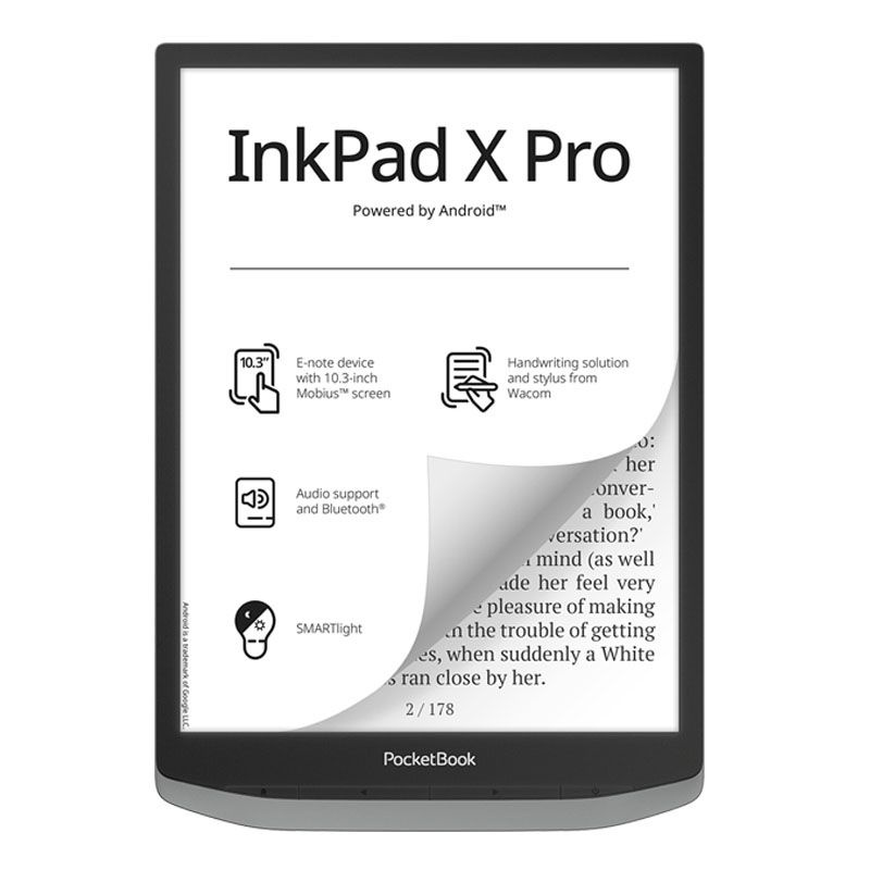 Электронная книга PocketBook Ink Pad X Pro Mist Grey #1