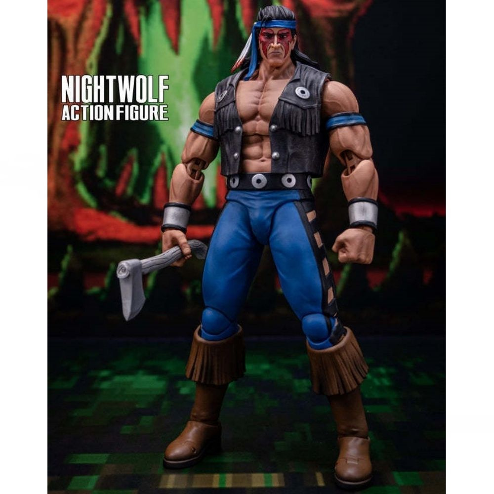 Storm Collectibles Коллекционная аниме фигурки Nightwolf 1/12 Action Figure  Mortal Kombat - купить с доставкой по выгодным ценам в интернет-магазине  OZON (1536363146)