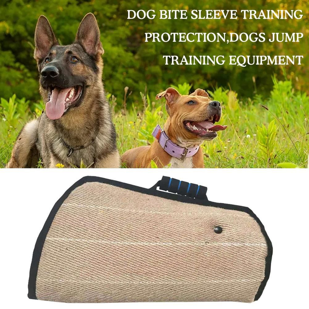 Рукав для дрессировки, изготовлен из джута, прочный и износостойкий ...