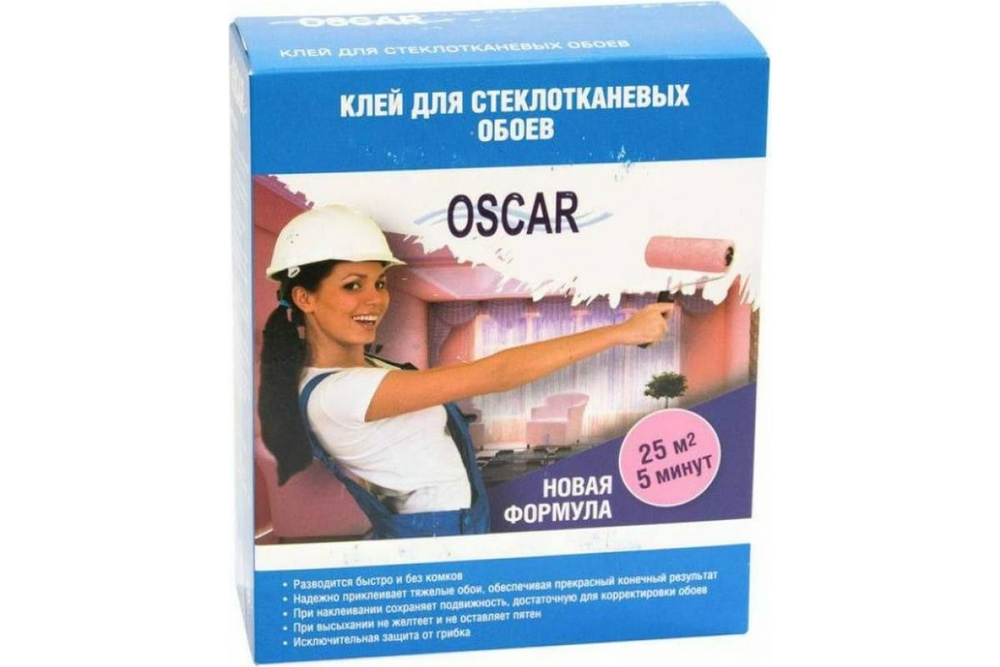 Клей для стеклообоев Oscar сухой, 200 г GO200-k #1