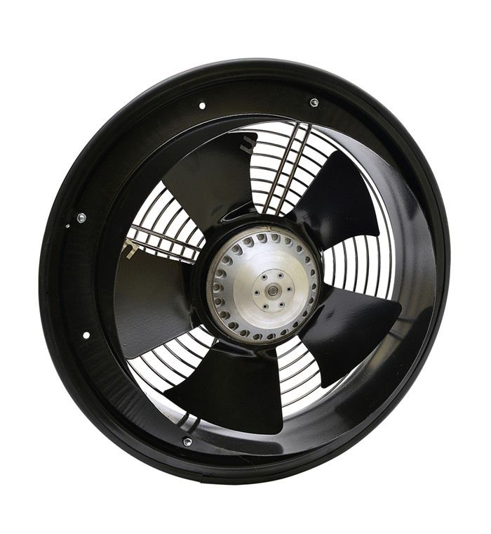 Вентилятор осевой вытяжной AIRCOL/ИБМ 300 MS 220в металлический малошумный в круглом корпусе,для вентиляции #1
