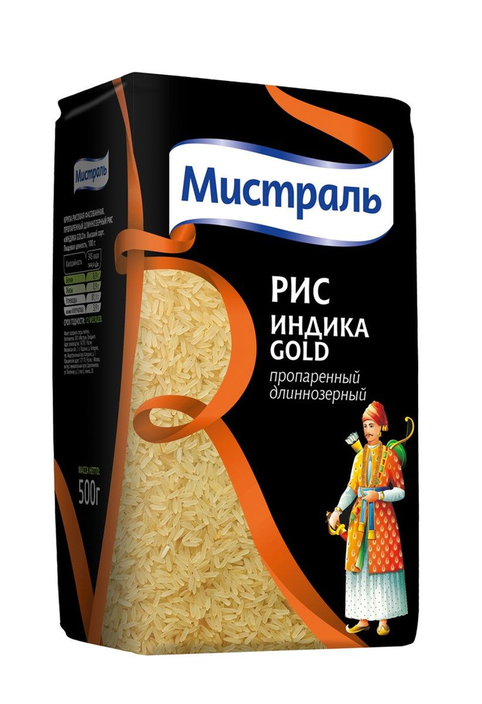 Мистраль Рис Индика Gold Пропаренный длиннозерный 500 г купить на OZON ...
