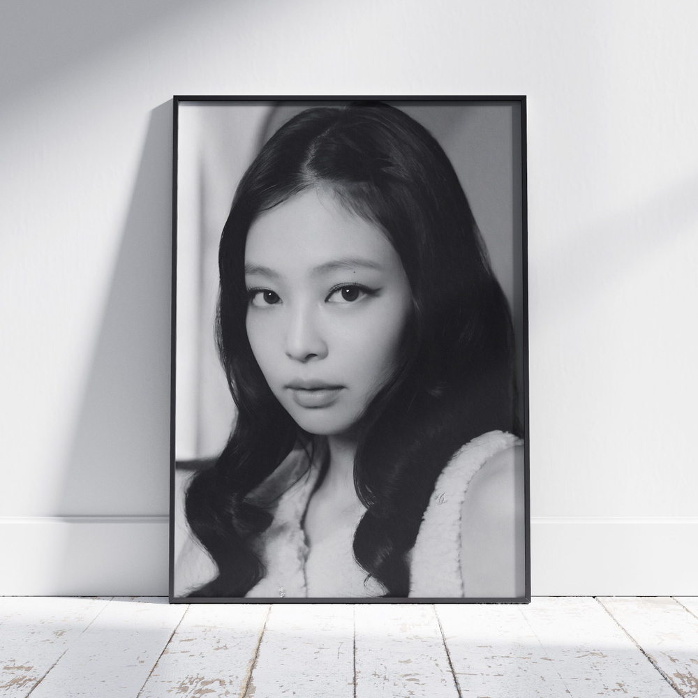 Плакат на стену для интерьера BLACKPINK (Дженни - Jennie 24) - Постер по K-POP музыке формата A4 (21x30 #1