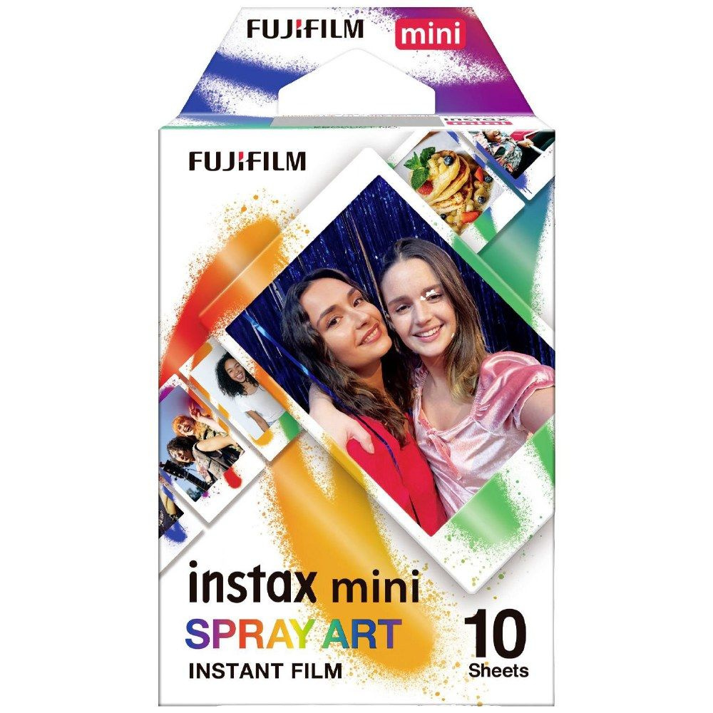 Фотобумага Fujifilm Instax Mini Spray Art instant, 10 листов #1