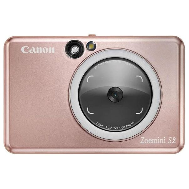 Фотокамера моментальной печати Canon Zoemini S2, Rose Gold (ZV-223 RG) #1
