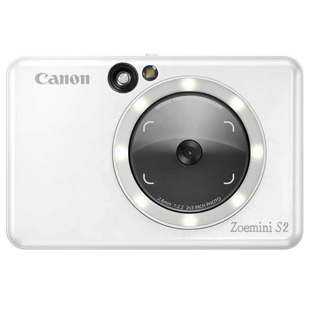 Фотокамера моментальной печати Canon Zoemini S2, White (ZV-223 PW) #1