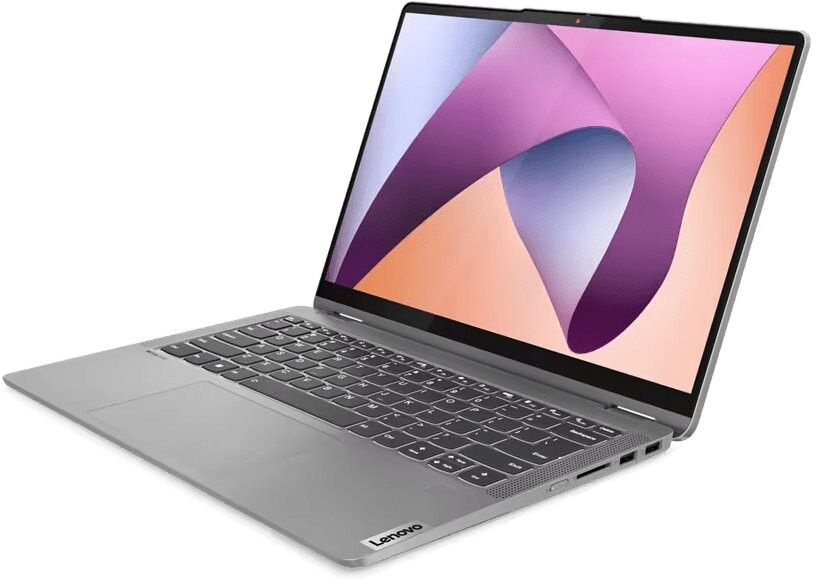 Lenovo IdeaPad Flex 5 14ABR8 Win11Home grey (82XX003DRK) Ноутбук 14", AMD Ryzen 7 7730U, RAM 16 ГБ, SSD #1