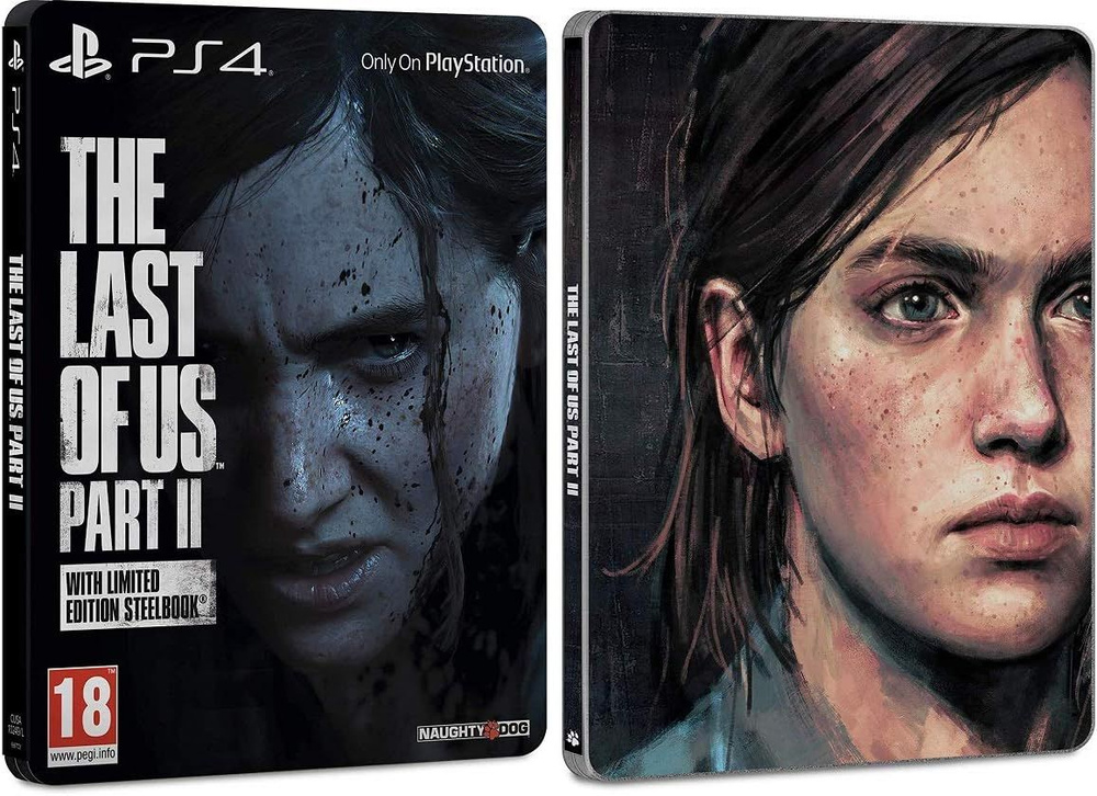 The Last of Us Part II Limited Edition Steelbook PS4 PlayStation 4 PlayStation 5