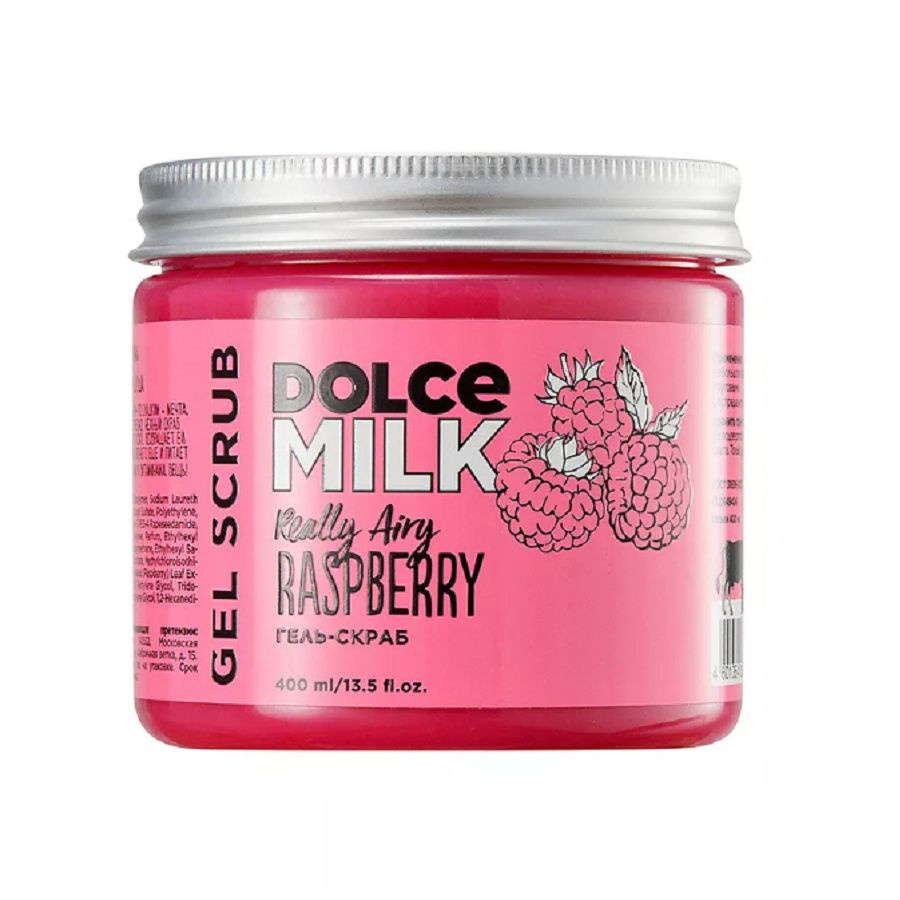 DOLCE MILK Гель-скраб для душа Ягода-малина 400 мл - купить с доставкой ...