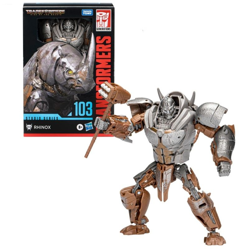 Игрушка Hasbro Трансформеры студийной серии Voyager SS103 Фигурка-трансформер Rhinox (6,5 дюйма) F7245 #1