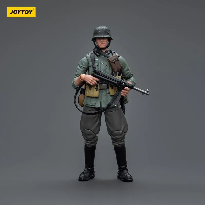 Подвижная фигурка JOYTOY 1/18 WWII Soviet Infantry WWII Wehrmacht WWll United States Army Военные фанаты #1