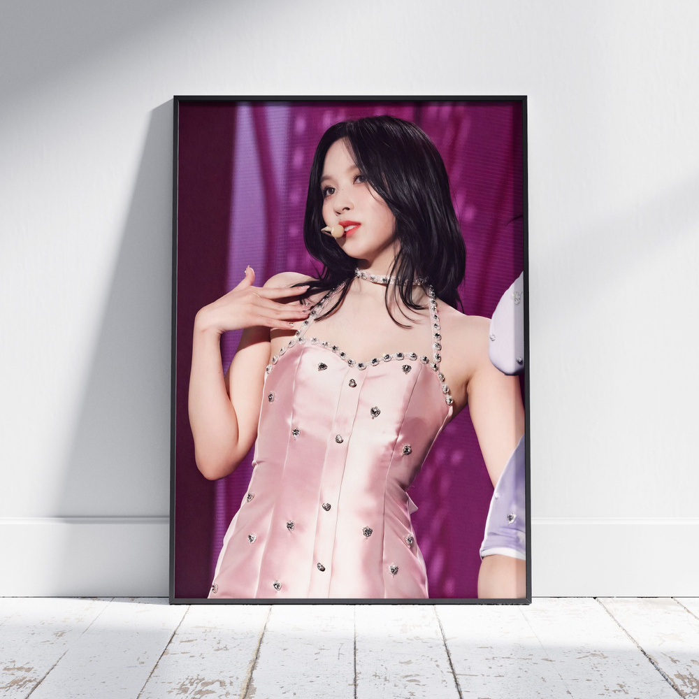 Плакат на стену для интерьера TWICE (Мина - Mina 22) - Постер по K-POP музыке формата А3 (30x42 см) #1