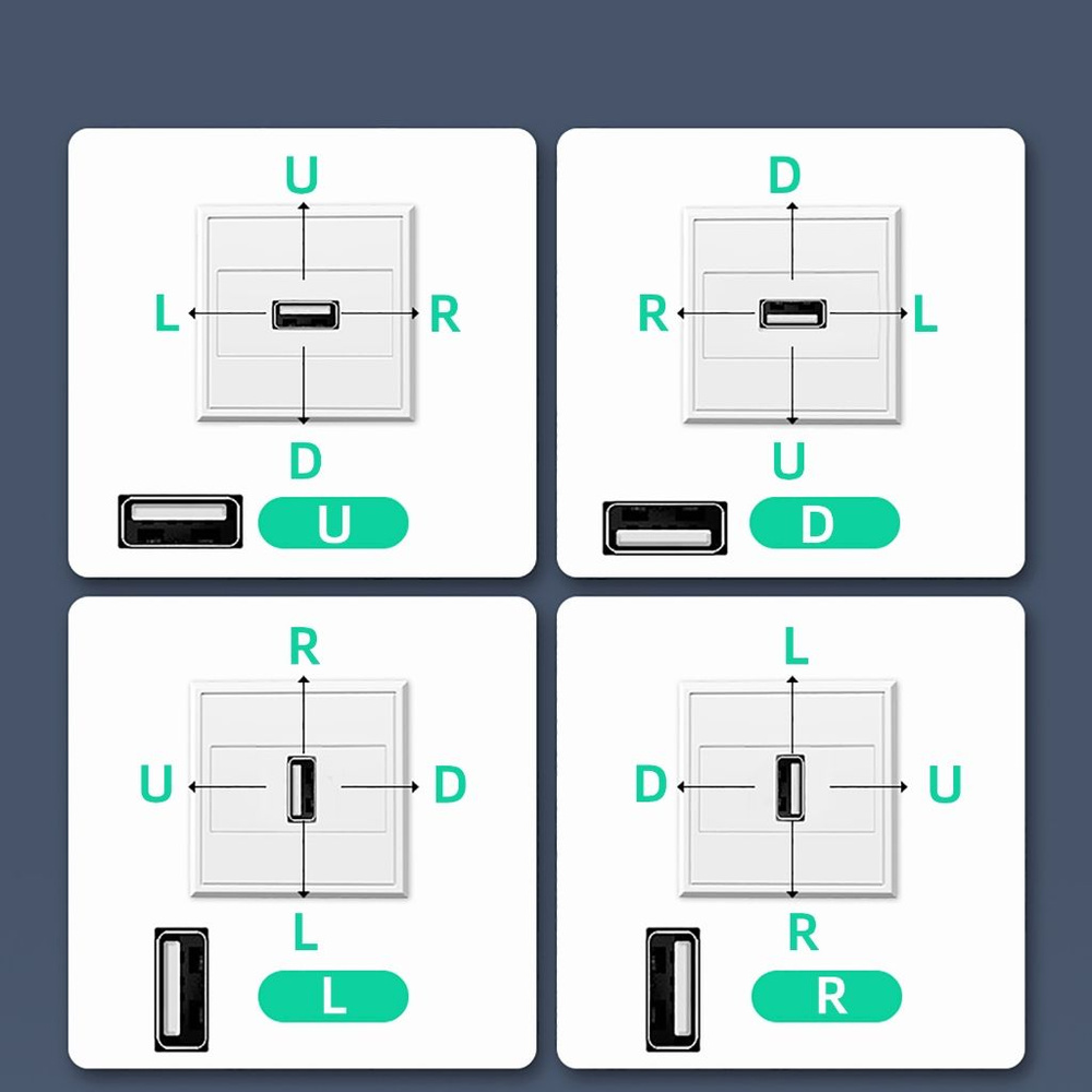 (1 штука) удлинитель с плоским коленом usb2.0-5 см вниз #1