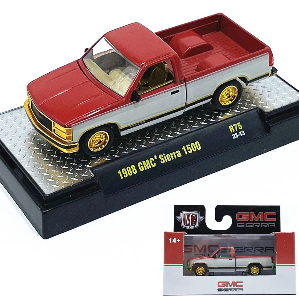 Машинка M2 Machines 1/64 1988 GMC Sierra 1500 Pickup Truck Die-cast Alloy  Car Model Collection Toy Gift - купить с доставкой по выгодным ценам в  интернет-магазине OZON (1513811737)