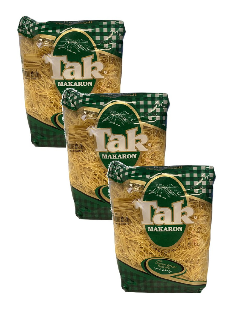 Макаронные изделия Tak Вермишель, 500 г х 3 шт - купить с доставкой по ...