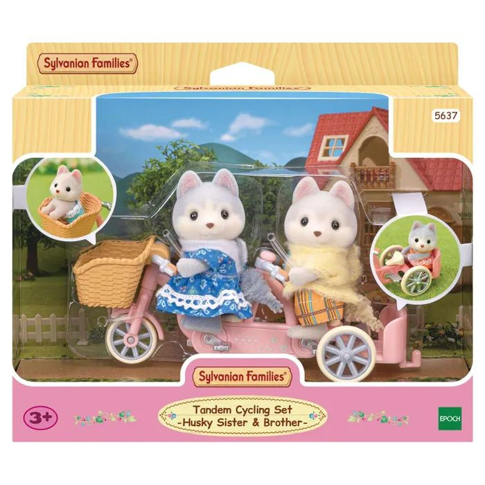 Набор Sylvanian Families Брат и сестра Хаски 5637 #1