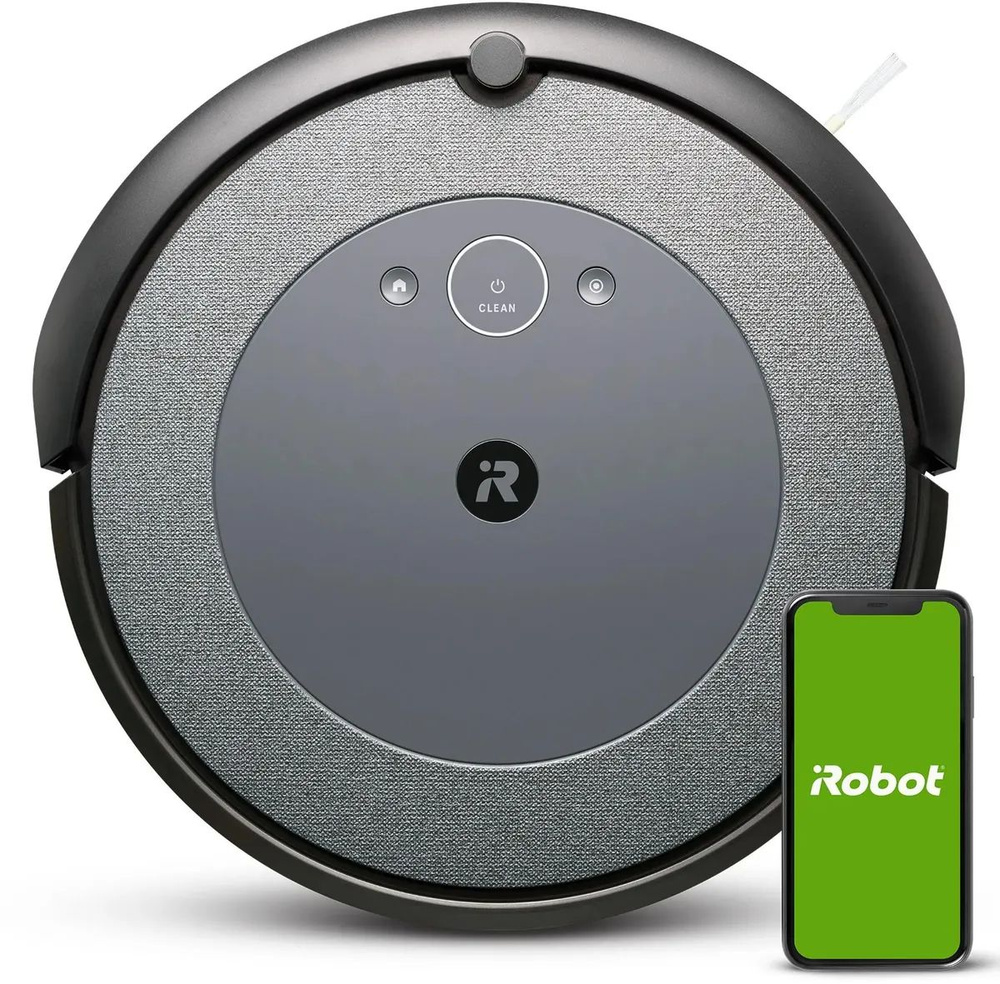 iRobot Робот-пылесос Roomba i3, черно-серый #1