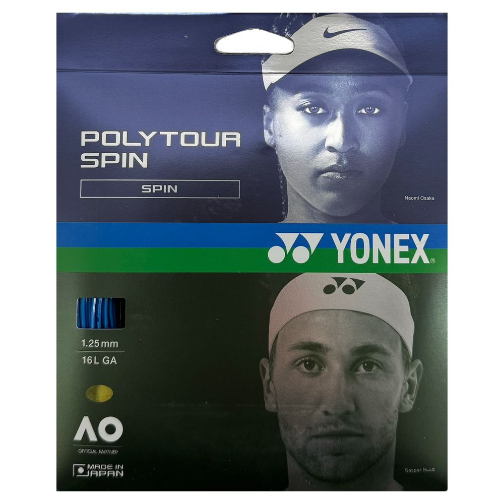 Струны Yonex POLY TOUR SPIN BLUE (1.25мм / 12м) #1