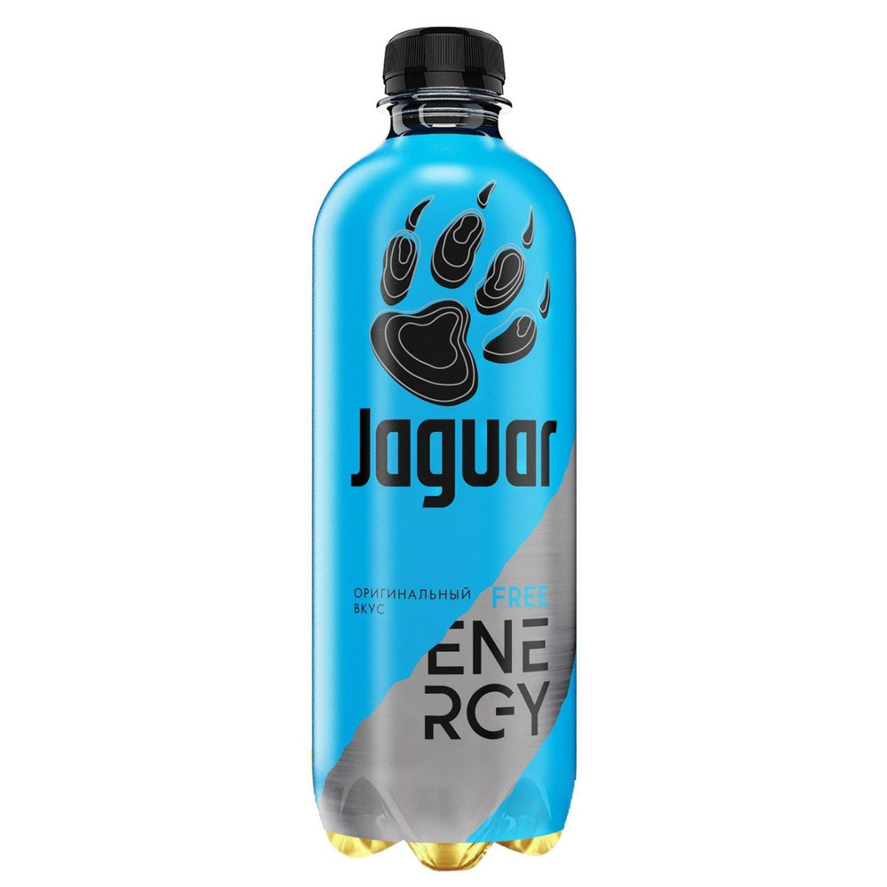 Напиток безалкогольный тонизирующий газированный "Jaguar Free Energy 0.47л ПЭТ*1шт  #1