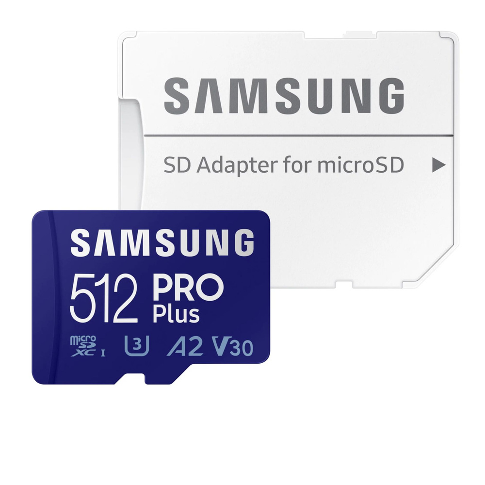 Samsung Карта памяти PRO Plus 512 ГБ (MB-MD512KA/MB-MD512SA)