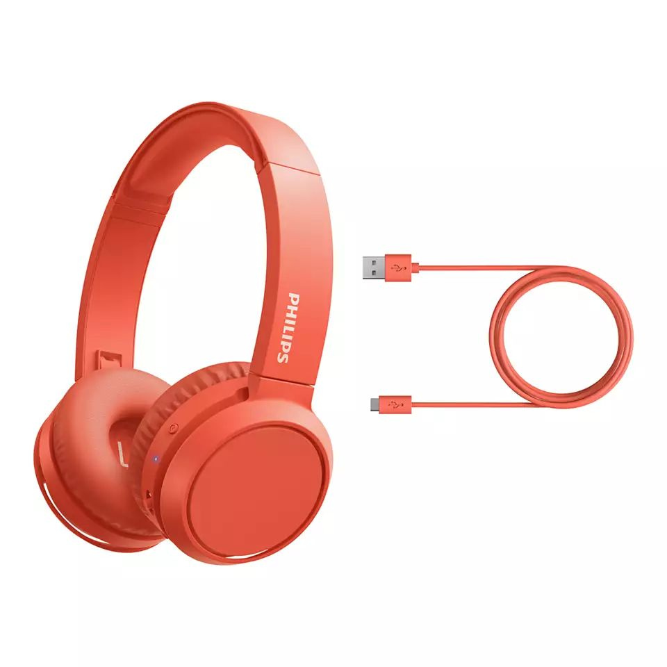 Беспроводные наушники Philips TAH4205RD/00 Red #1