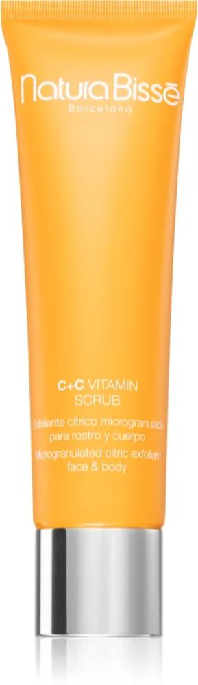 Скраб для лица и тела Natura Biss CC Vitamin с микробисерумом 100 мл ...