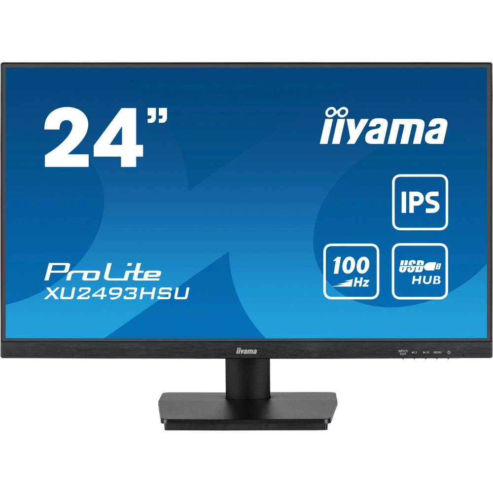 iiyama 23.8" Монитор XU2493HSU-B6, черный #1