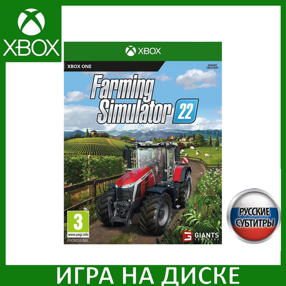 Игра Farming Simulator 22 Русская Версия (Xbox One/Series X) Диск для Xbox  One и Xbox Series X