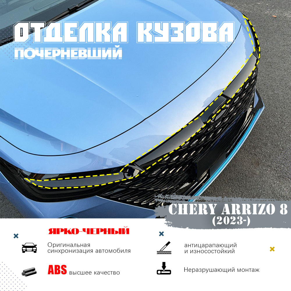 Chery Защита внешних частей автомобиля, 3 шт.  #1