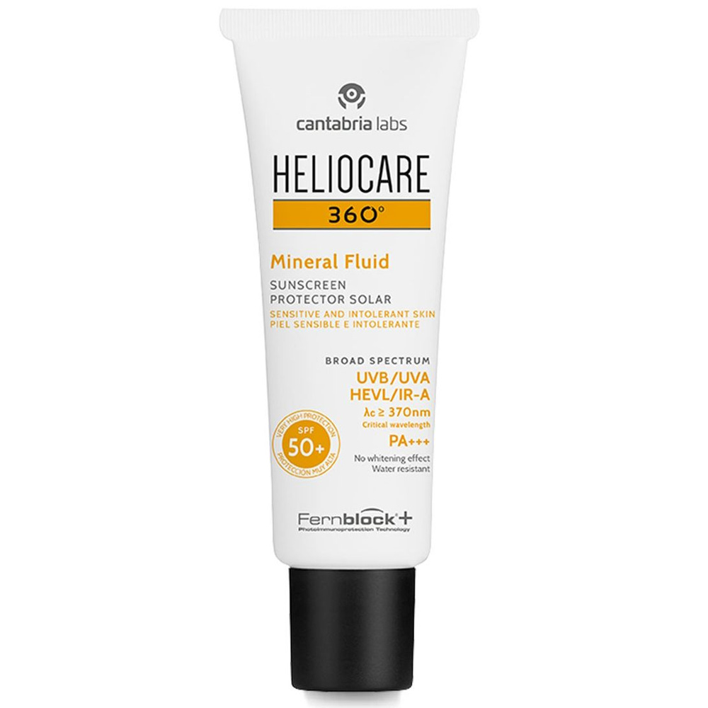 HELIOCARE Солнцезащитный минеральный флюид для лица Mineral Fluid SPF 50+, 50 мл  #1