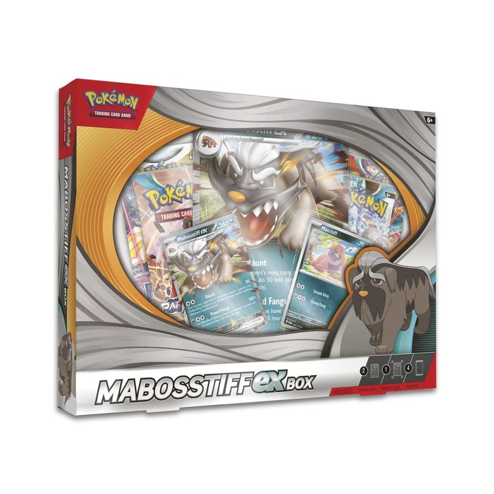 Настольная игра Pokemon TCG - Mabosstiff ex Box на английском языке #1