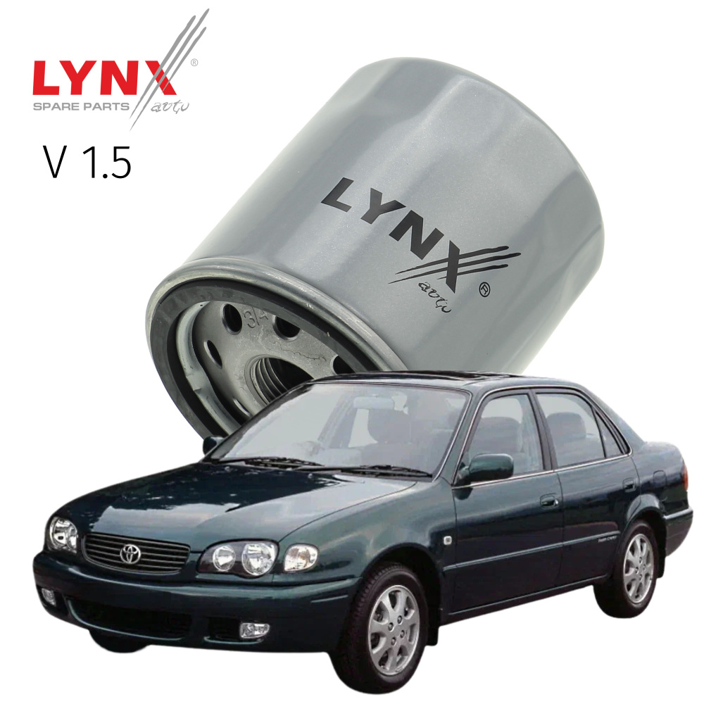 Фильтр масляный Toyota Corolla (8) / Тойота Королла 1997 1998 1999 2000 2001 V1.5 5A-FE / 1шт LYNXauto #1