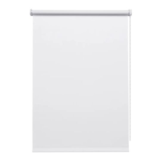 Штора рулонная блэкаут Inspire Santos 50x160 см белая White 0 #1